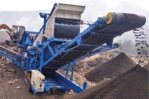 sand or gravel processing