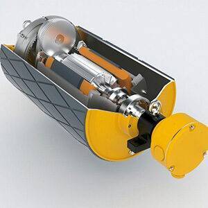 motorized pulley (drum motor)