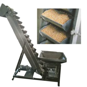 wheat grain bucket elevator